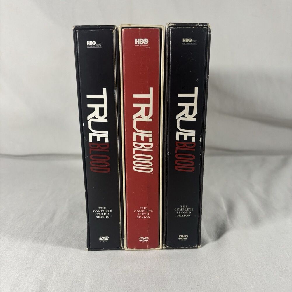 True Blood DVD Lot Seasons 2 3 5 HBO Complete Sets